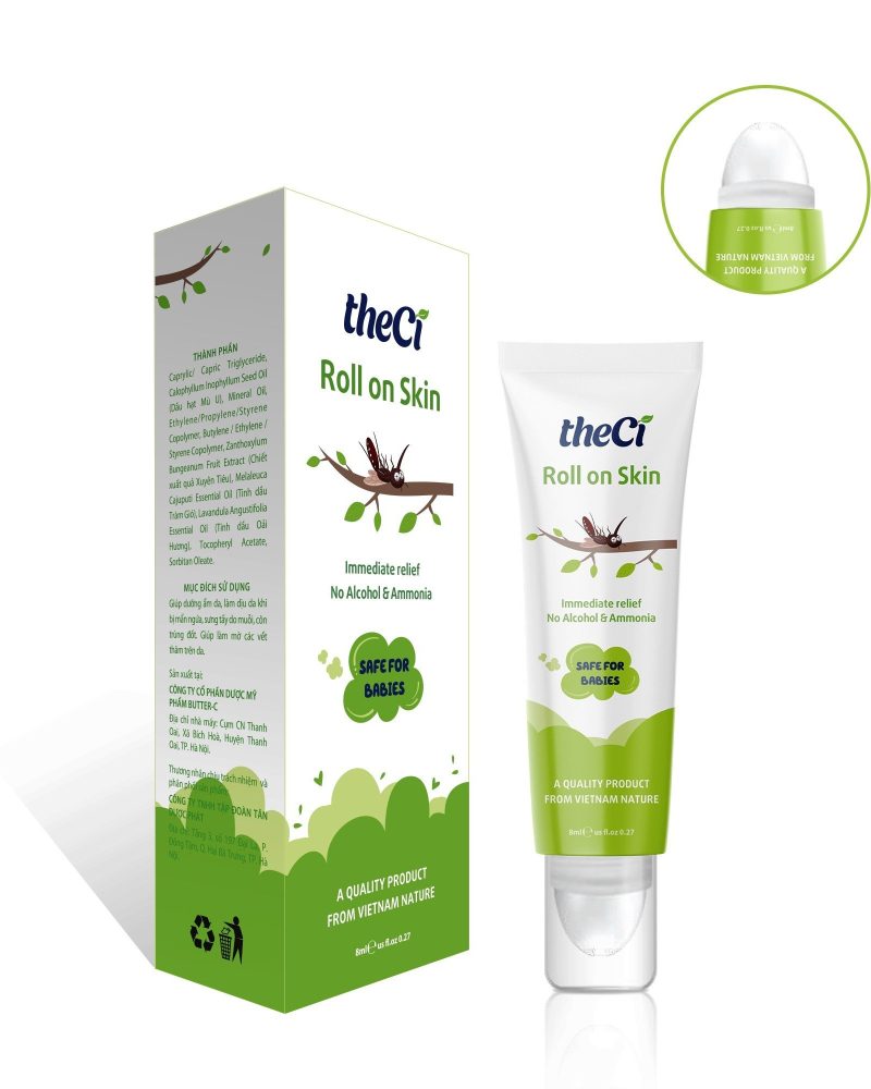 Lăn Bôi Vết Muỗi Và Côn Trùng Đốt theCi