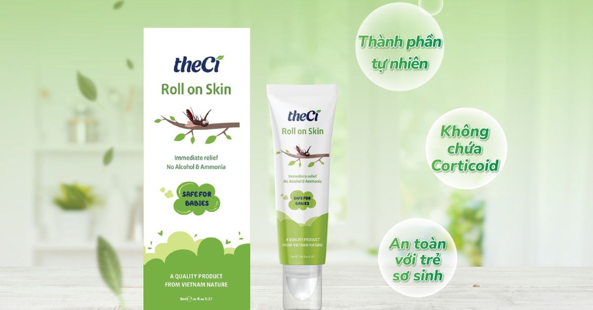 Theci xịt chống muỗi con lăn muỗi