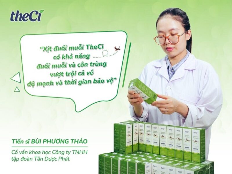 khả năng đuổi muỗi và côn trùng vượt trội cả về độ mạnh và thời gian bảo vệ