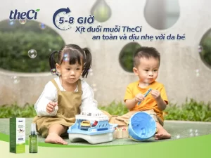Công dụng chống muỗi vượt trội của xịt chống muỗi TheCi 