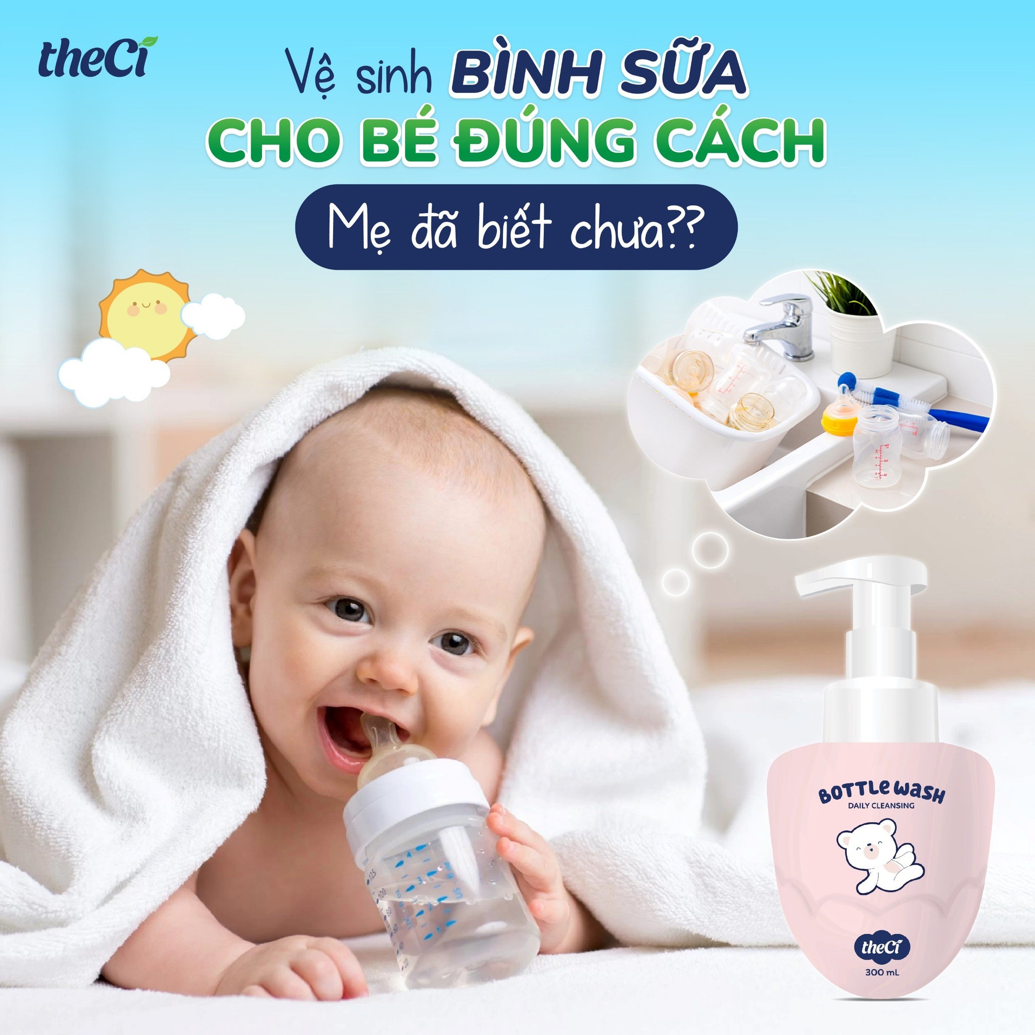 Nước rửa bình theCi