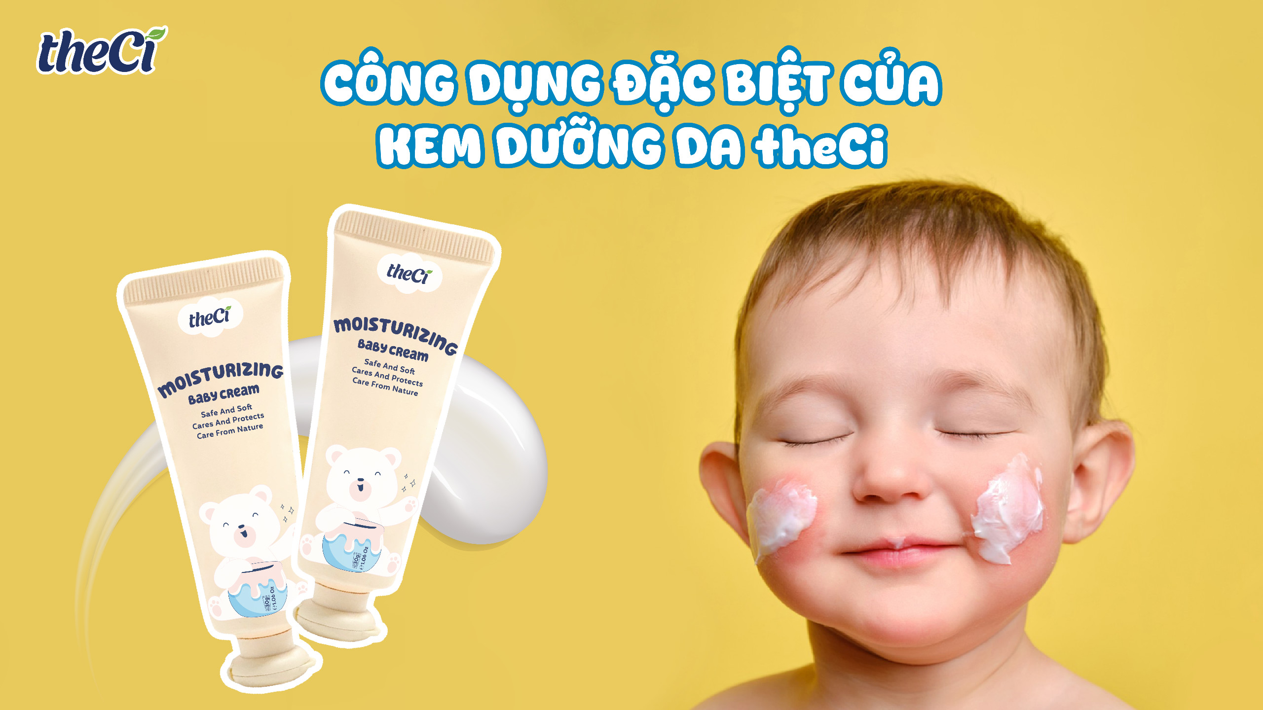 Công dụng của kem dưỡng da theCi