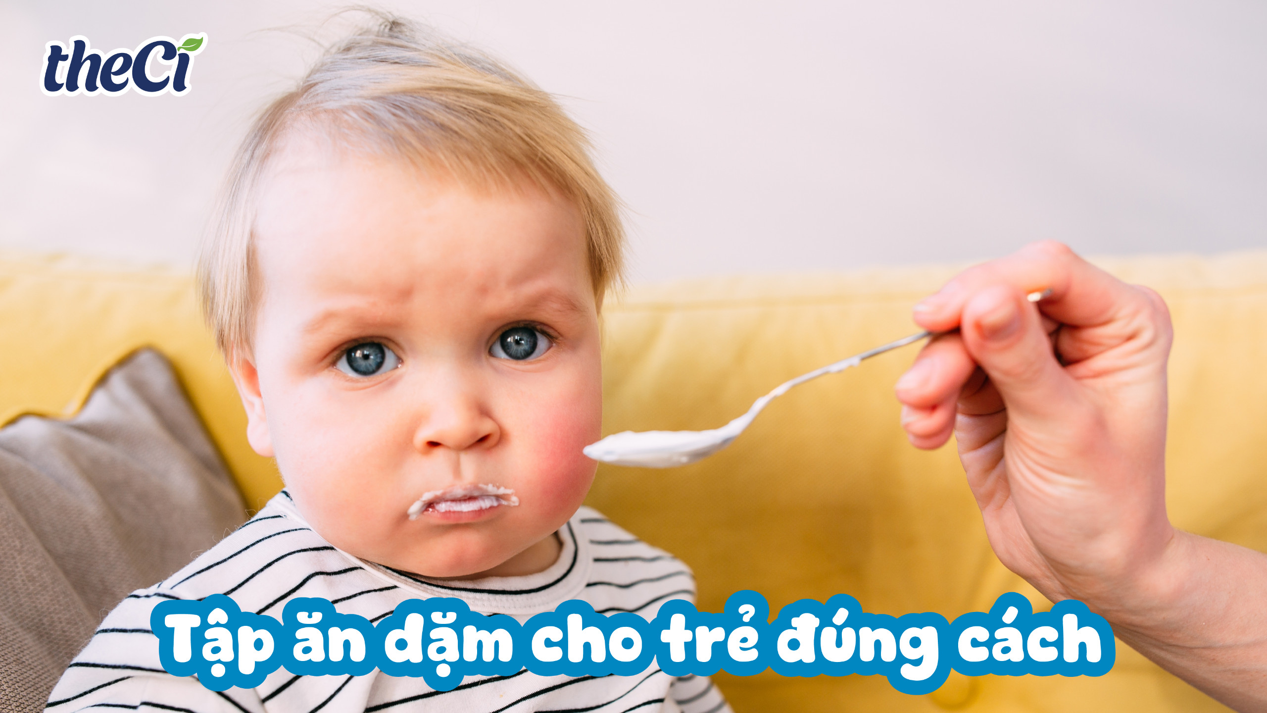 Tập ăn dặm cho trẻ đúng cách