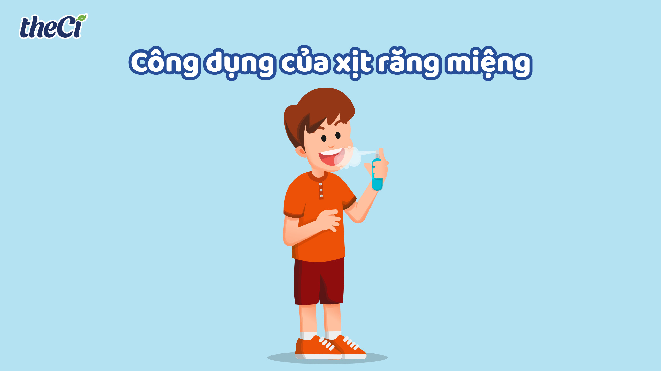 Công dụng của xịt răng miệng