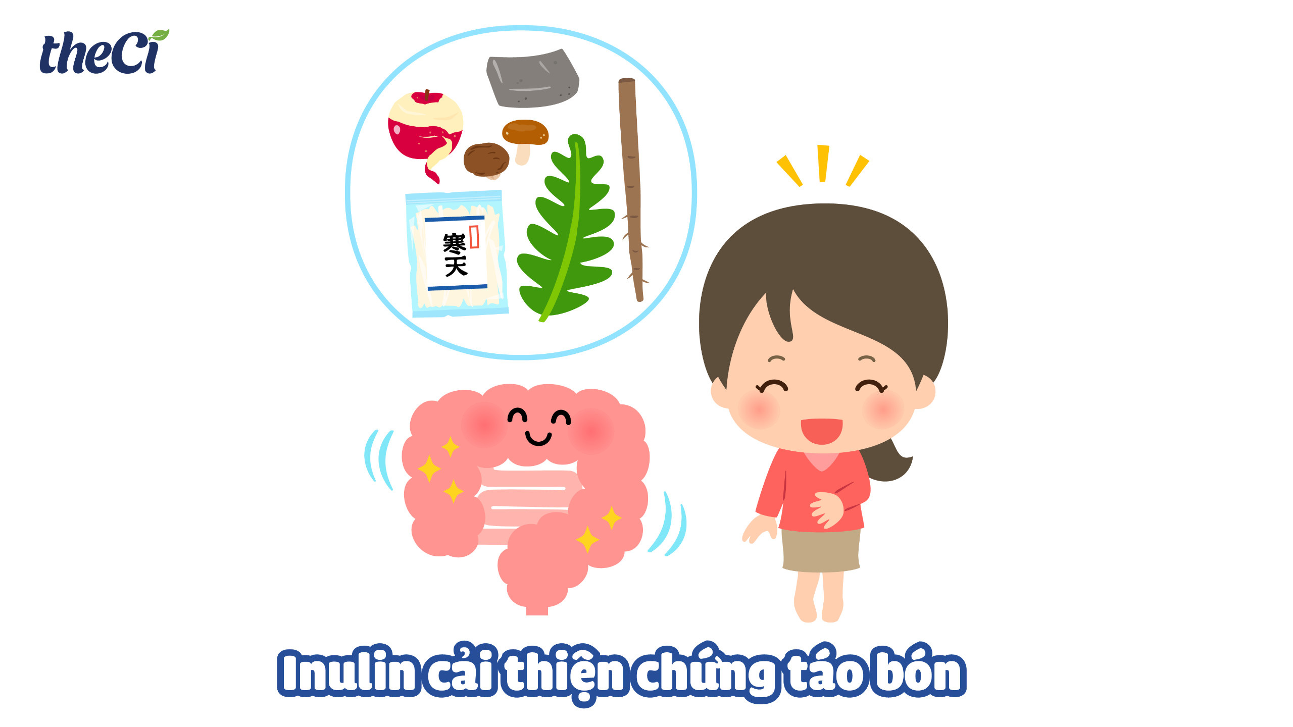 Inulin cải thiện chứng táo bón