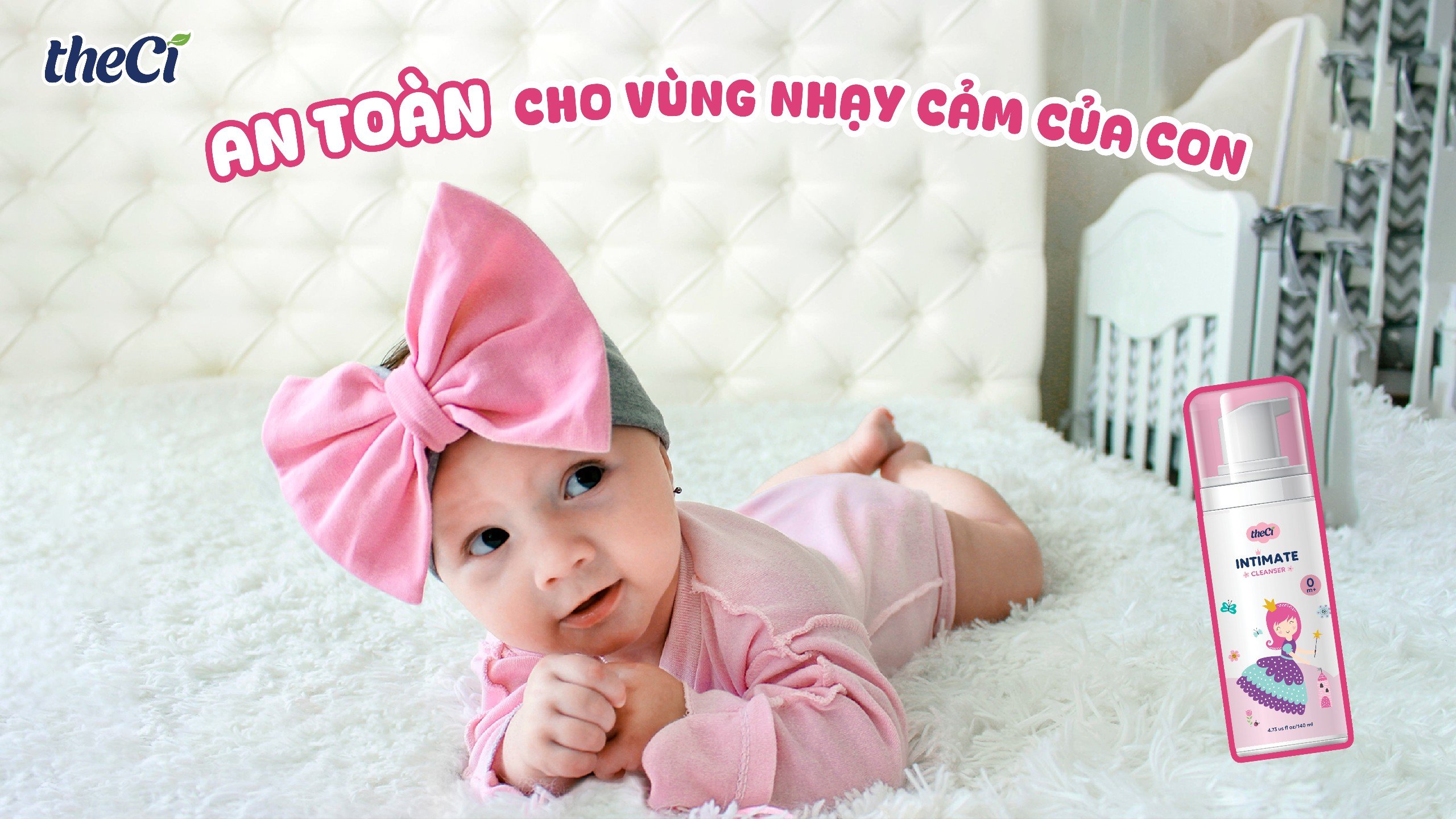 Mách mẹ vệ sinh vùng kín cho bé gái đúng cách