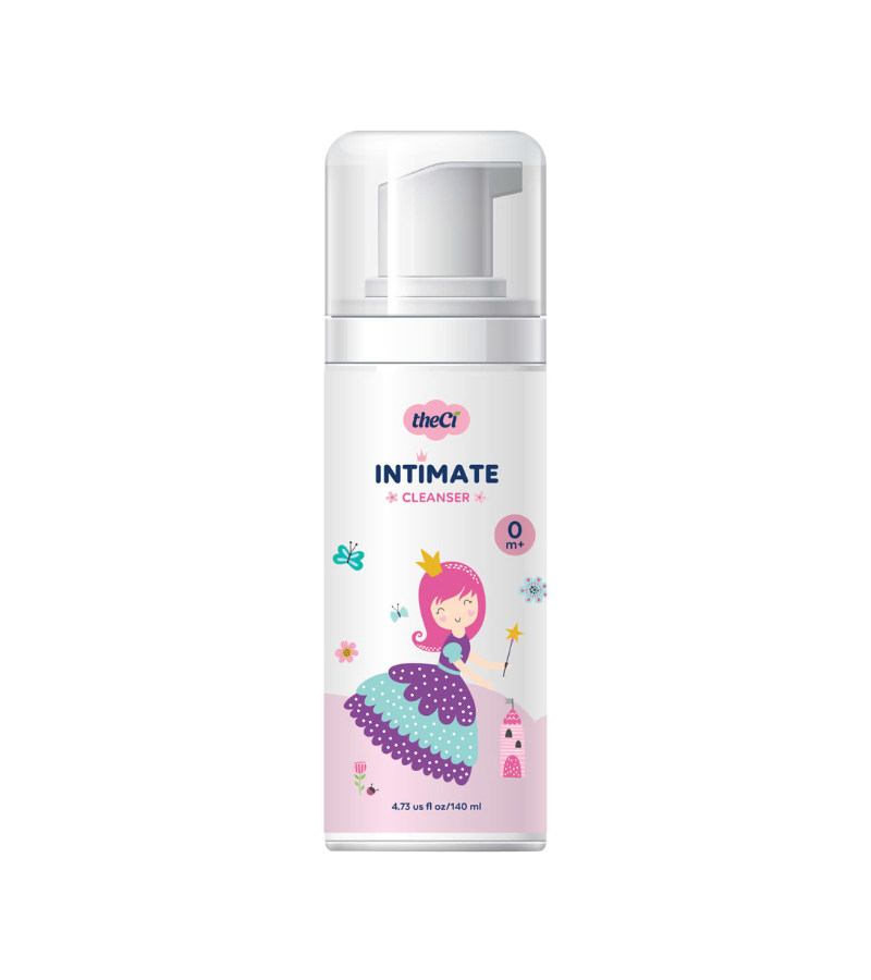 Dung dịch Vệ Sinh Thảo Dược Cho Bé Gái theCi 140ml