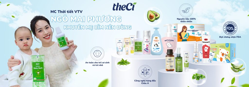 Xịt răng miệng cho bé theCi