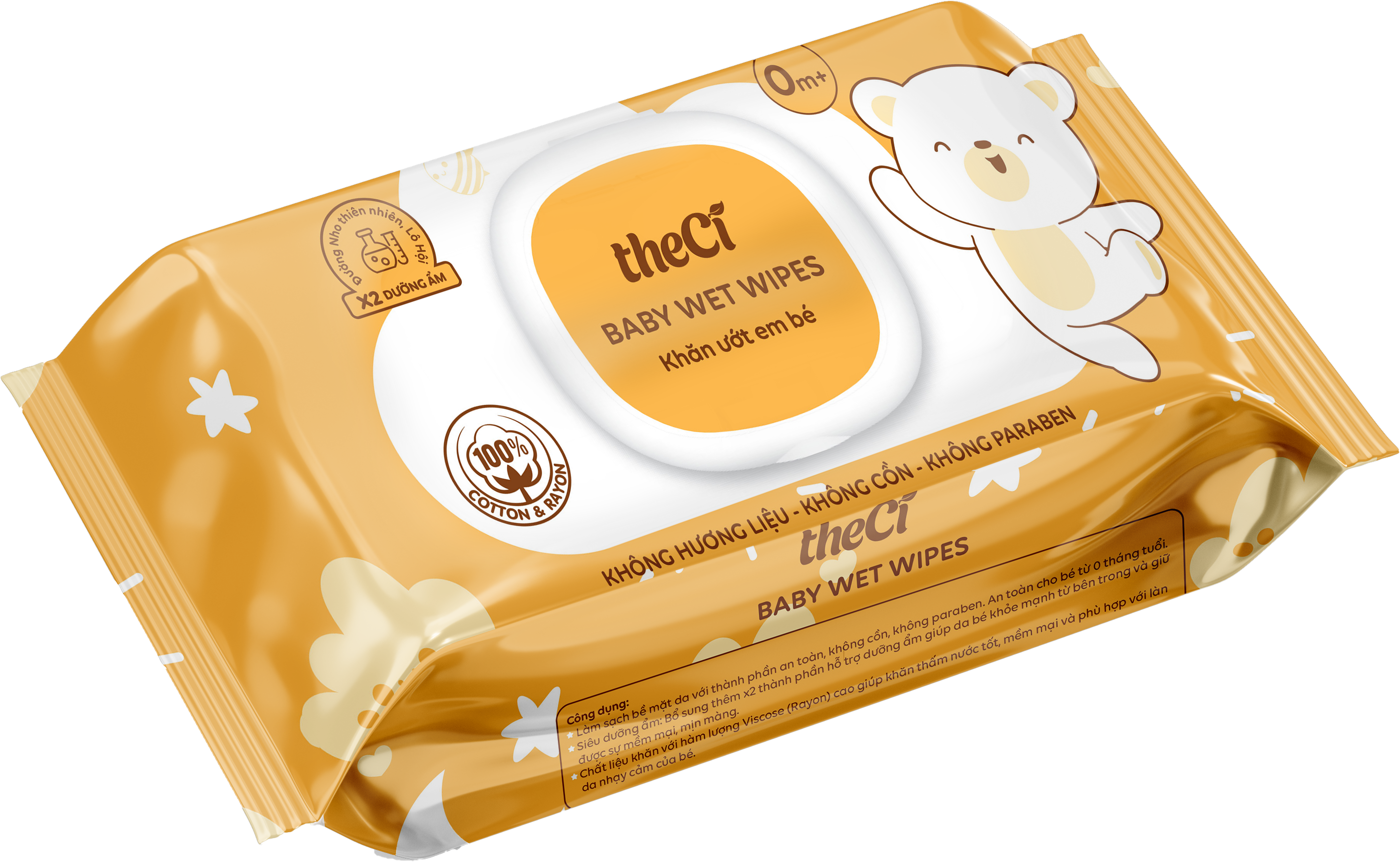 KHĂN ƯỚT THECI BABY WET WIPES