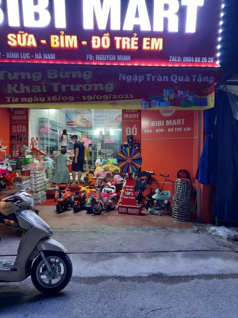 theCi có mặt tại Bibi Mart Ninh Bình