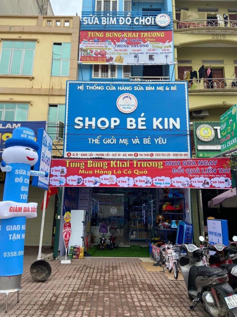 Shop Bé Kin - điểm bán chính hãng theCi tại Bắc Ninh