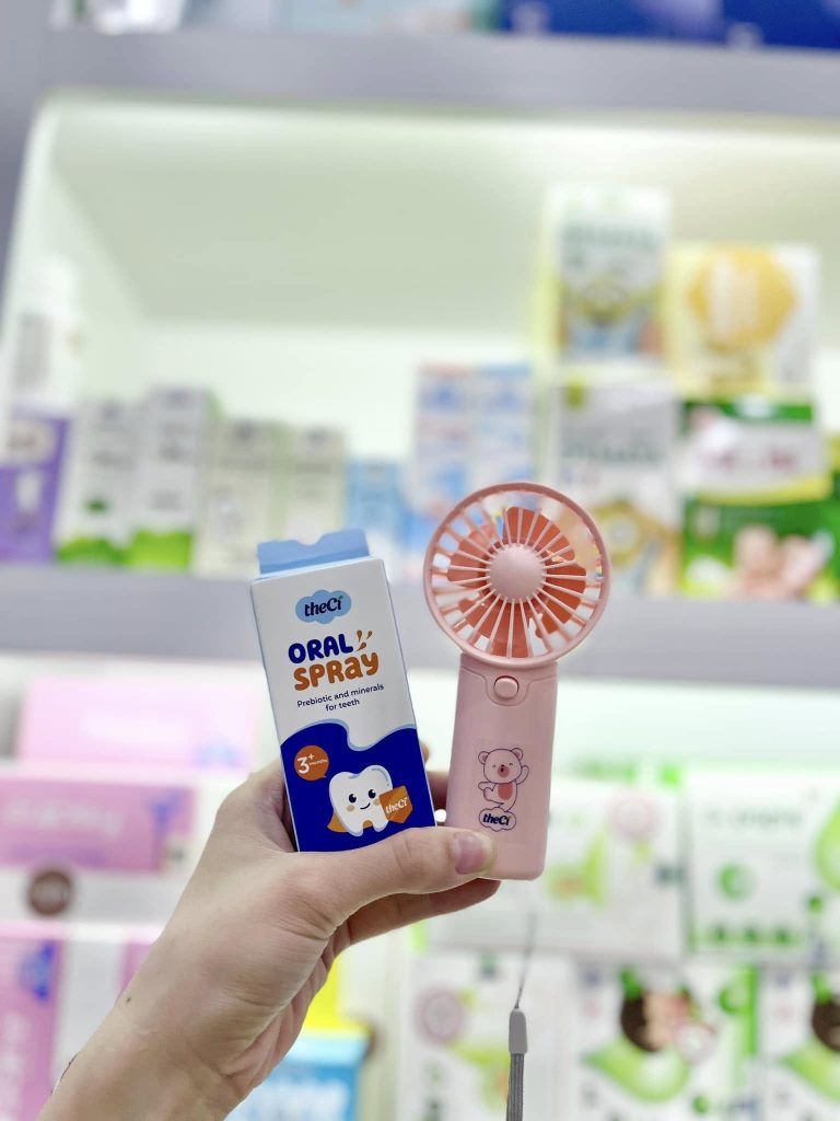 Xịt răng miệng theCi tại Sữa Thìn Baby