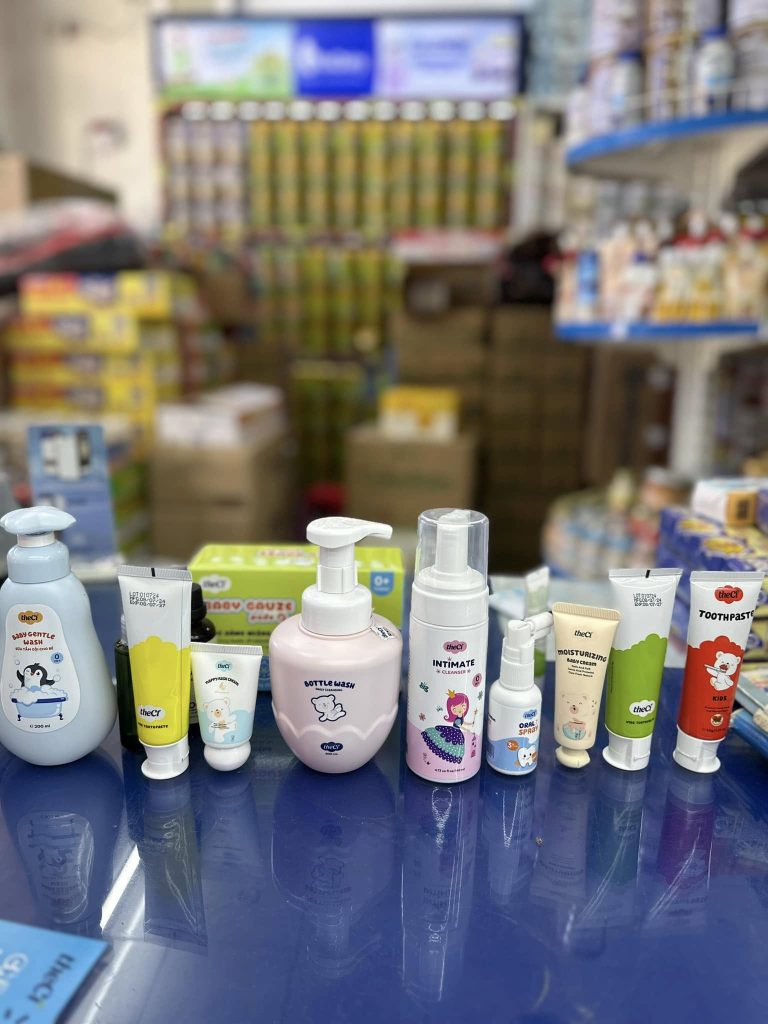 Các dòng sản phẩm theCi có tại mẹ bé yêu con 