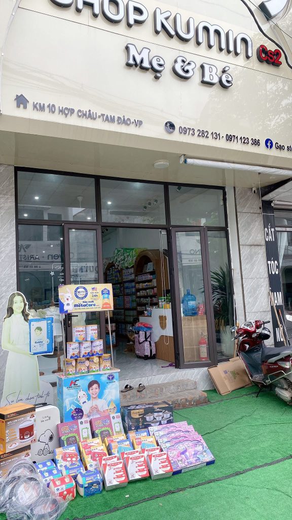 Sản phẩm của theCi đã đến với Shop Kumin tại Vĩnh Phúc