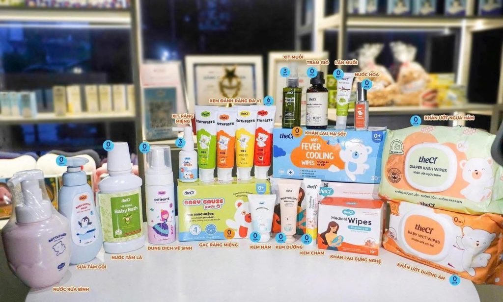 Các dòng sản phẩm nổi bật của theCi tại shop 