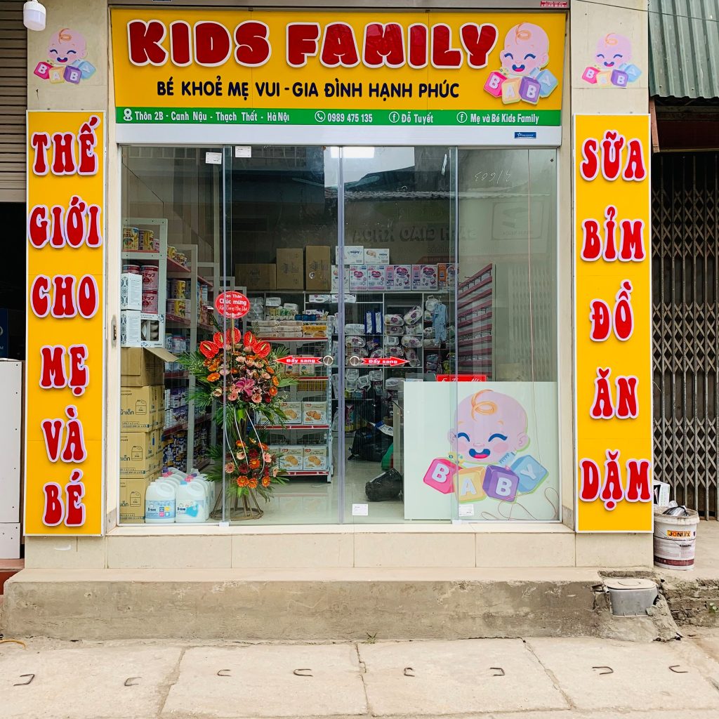 Mẹ và Bé Kids Family - Điểm bán hàng chính hãng theCi tại Sơn Tây