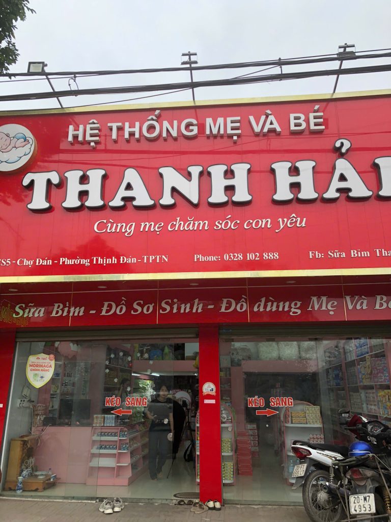 Sữa Bỉm Thanh Hải - Điểm bán chính hãng theCi tại Thái Nguyên