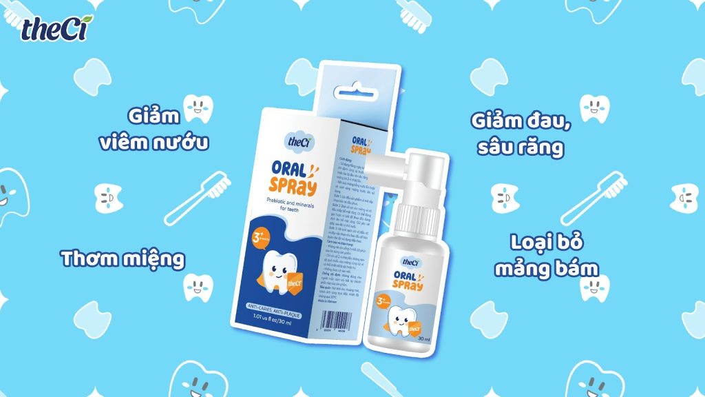 Vì sao mẹ nên chọn xịt răng miệng cho bé theCi cho bé con nhà mình?